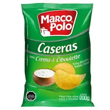 PAPAS SABOR CREMA CIBOULETTE 180g