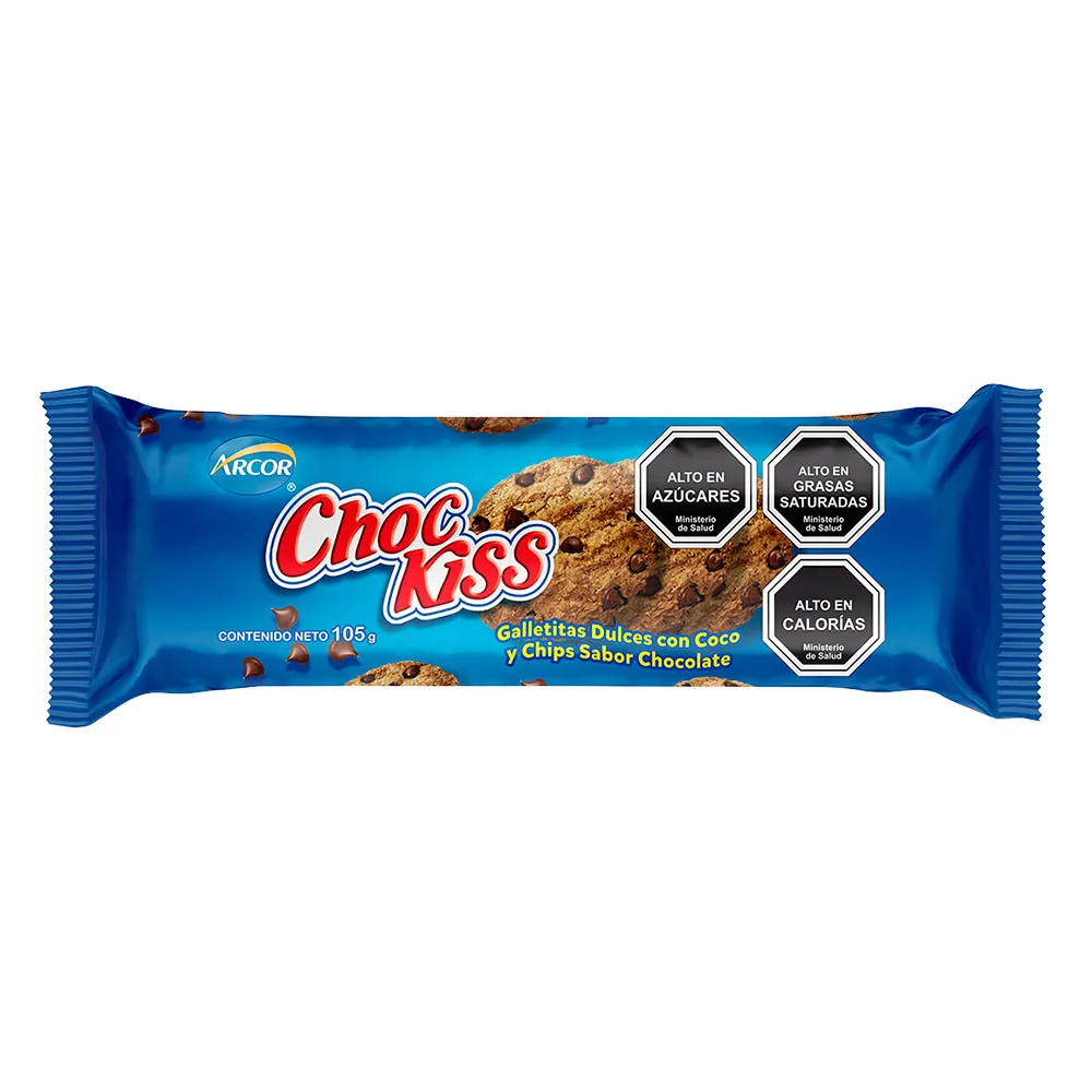 GALLETA CHOCO KISS ARCOR 105 gr