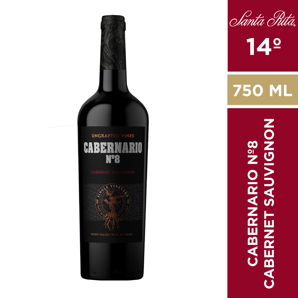 VINO CABERNARIO N8 CAB/SAUV 750 ML (14°)