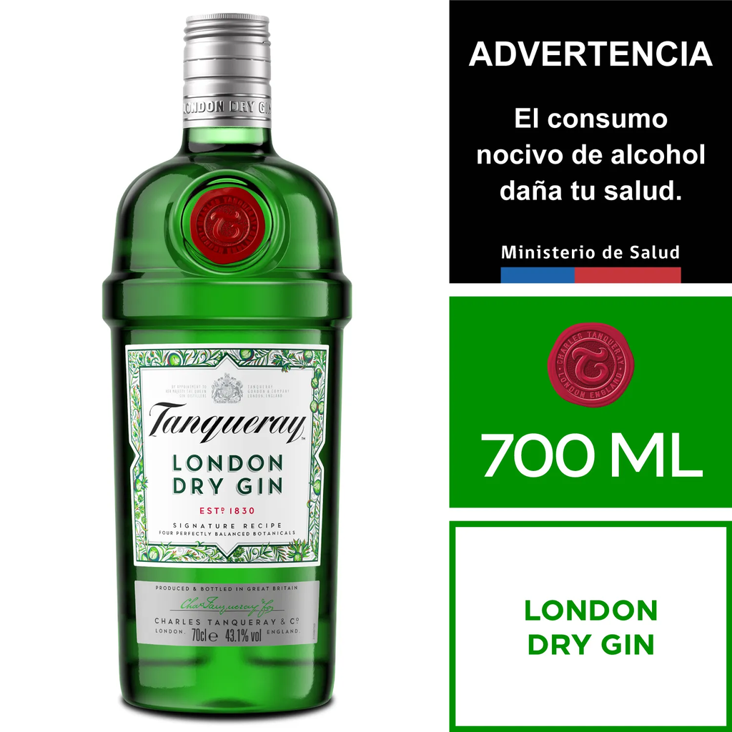 GIN TANQUERAY 700 ML (40°)