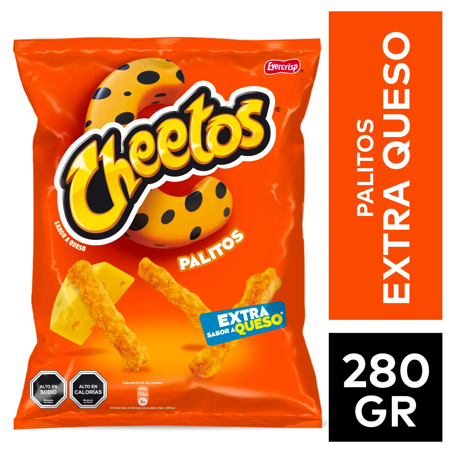 CHEETOS PALITO EVERCRISP 280G