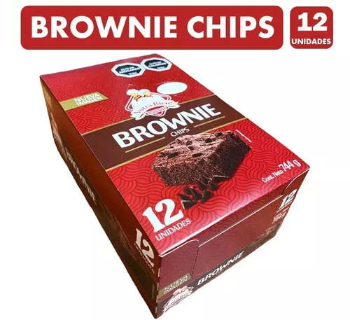 BROWNIE CHIPS 62 GR  (DPX12) 