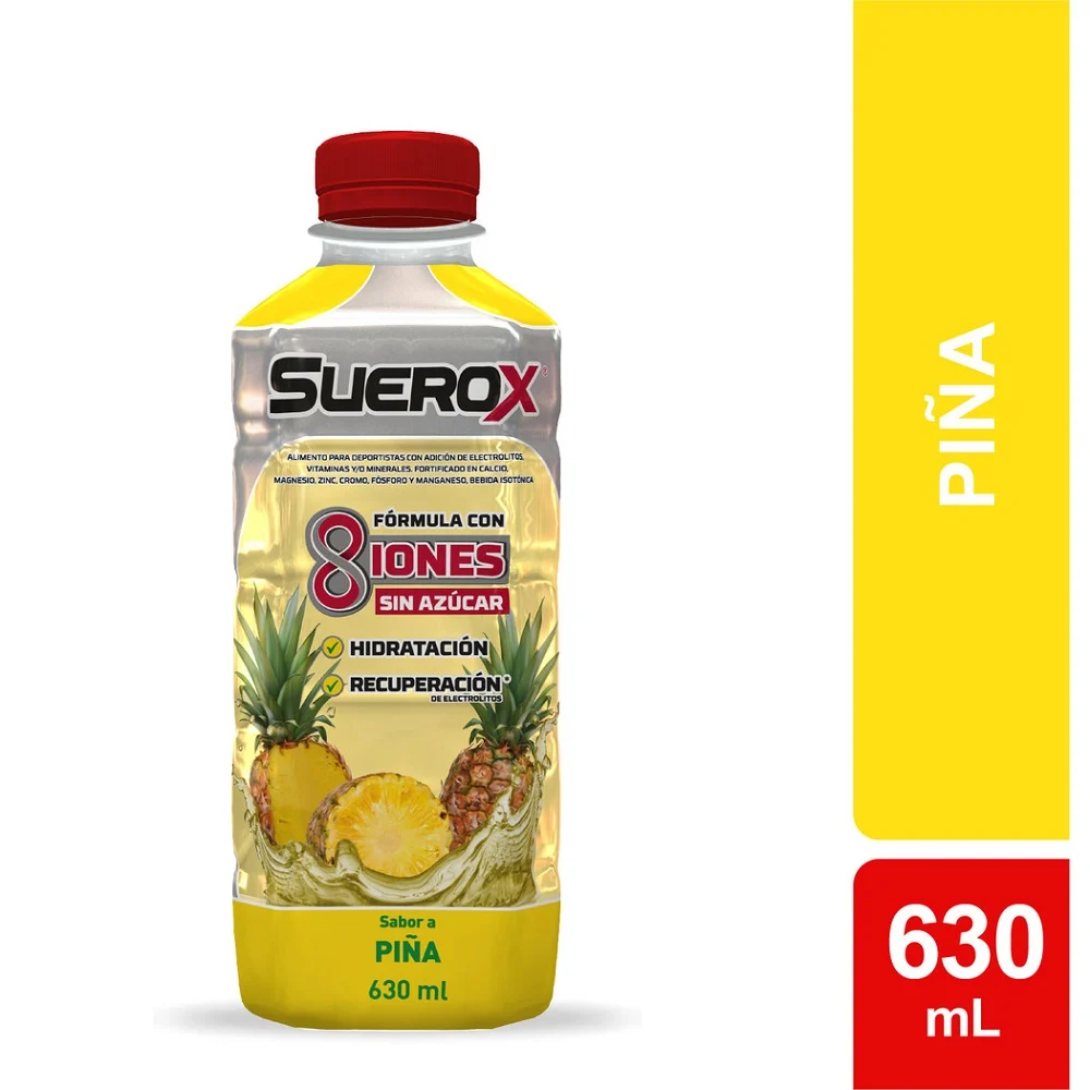 SUEROX PIÑA 630 ML  