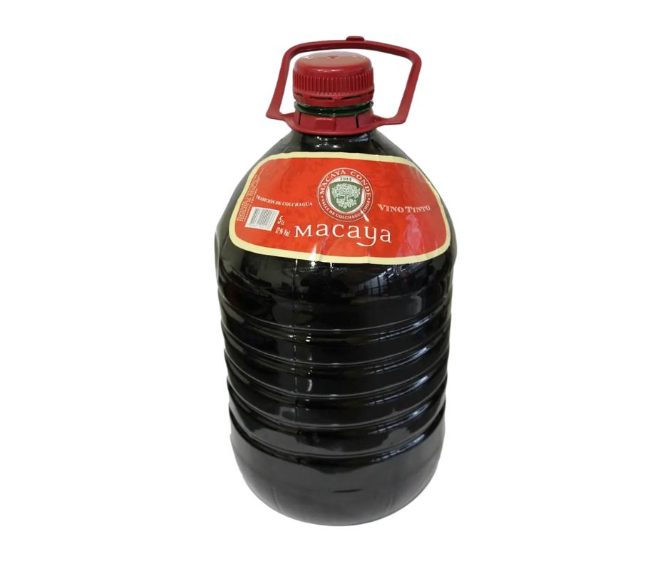 VINO MACAYA GARRAFA 5LT (12.5°)