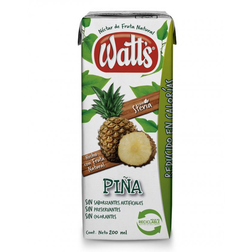 WATTS TETRA PIÑA 200ML