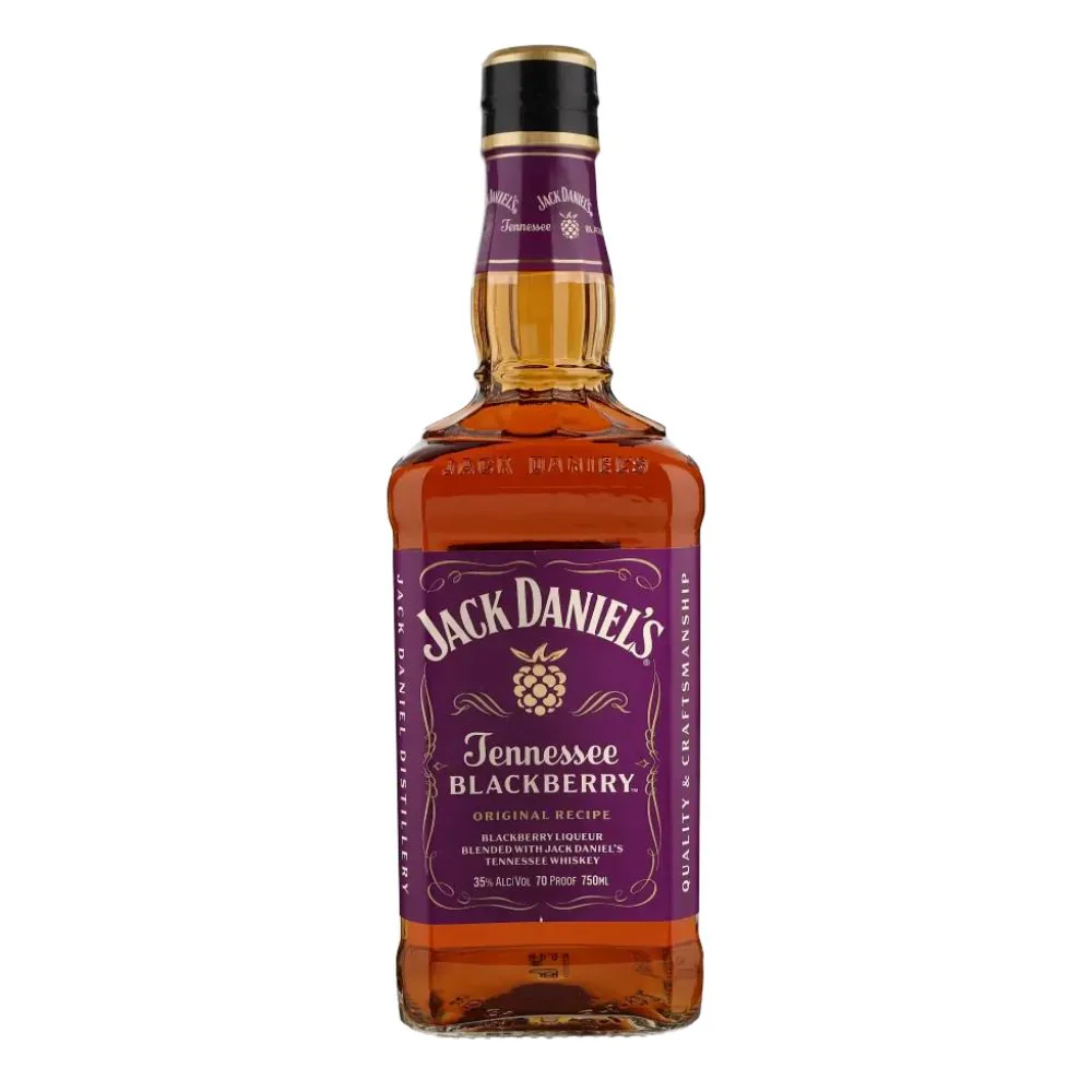 WHISKEY JACK DANIELS BLACKBERRY 750cc ( 35°) 