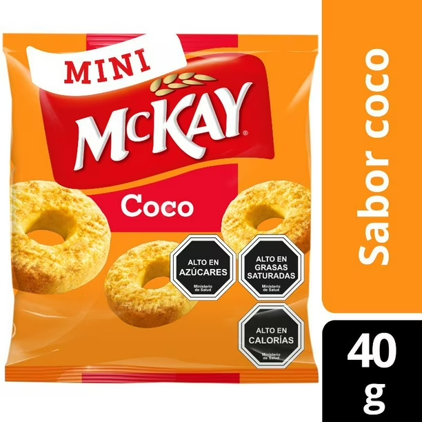 GALLETA MINI COCO MACKAY 40 GR 