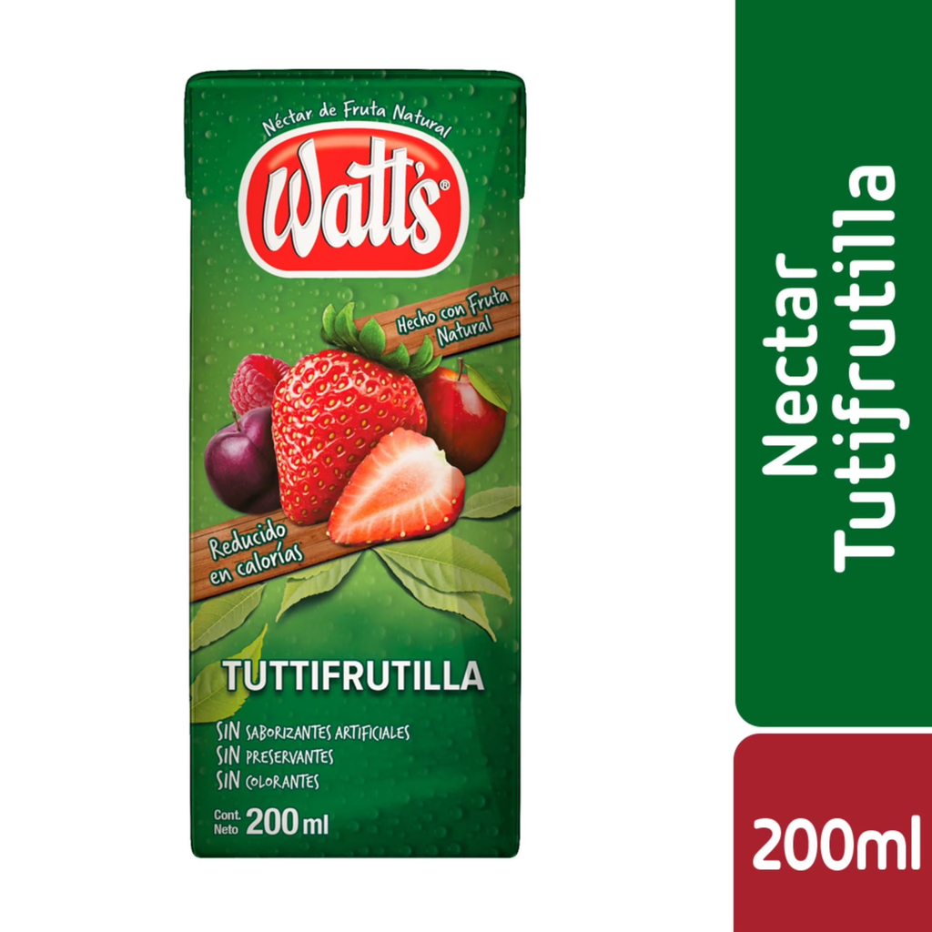 WATTS TETRA FRUTILLA 200ML 