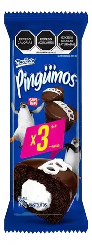 PINGUINOS x 3 MARINELA 120G 