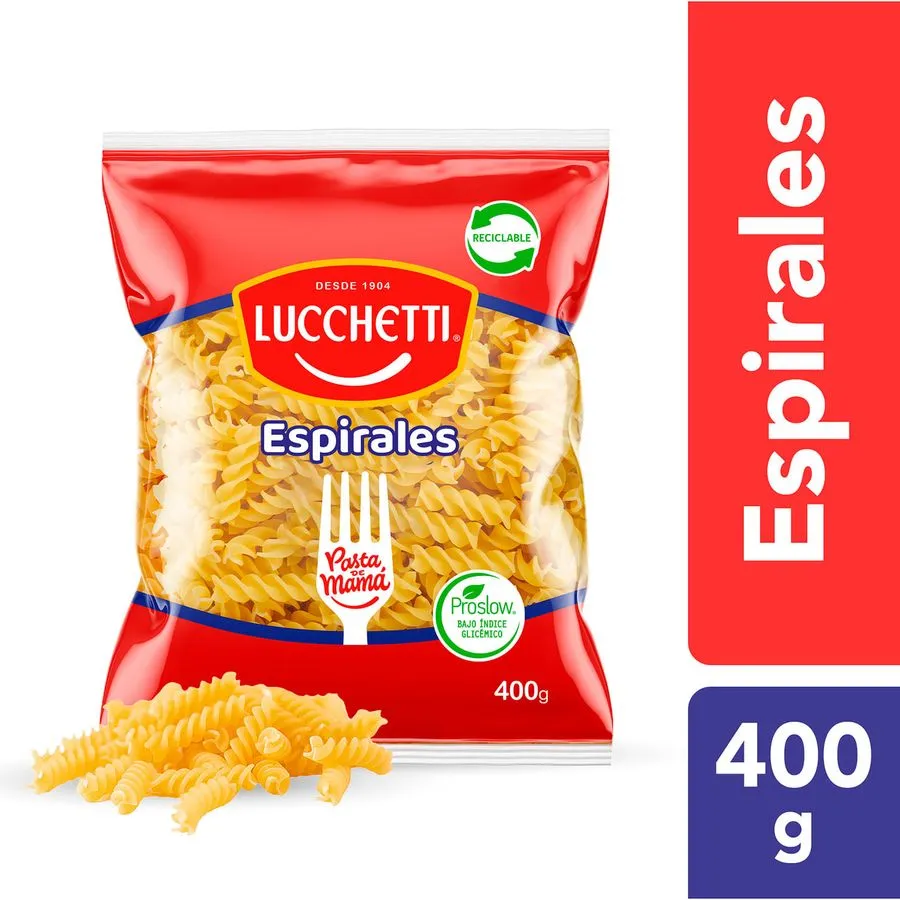 ESPIRALES LUCCETTI  400 GR 