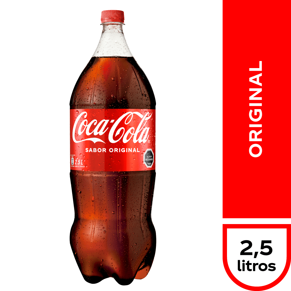 COCA COLA 2.5 LT PET 
