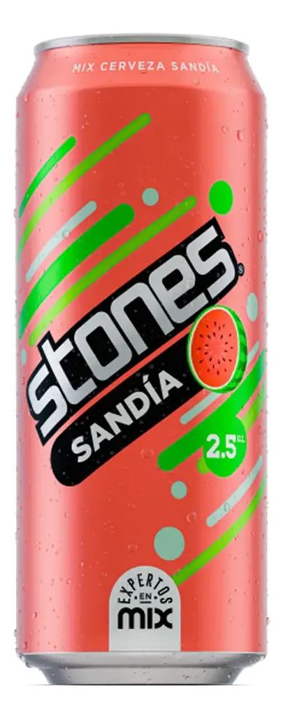 CERVEZA STONE  SANDIA LATA 473cc (2.5º)