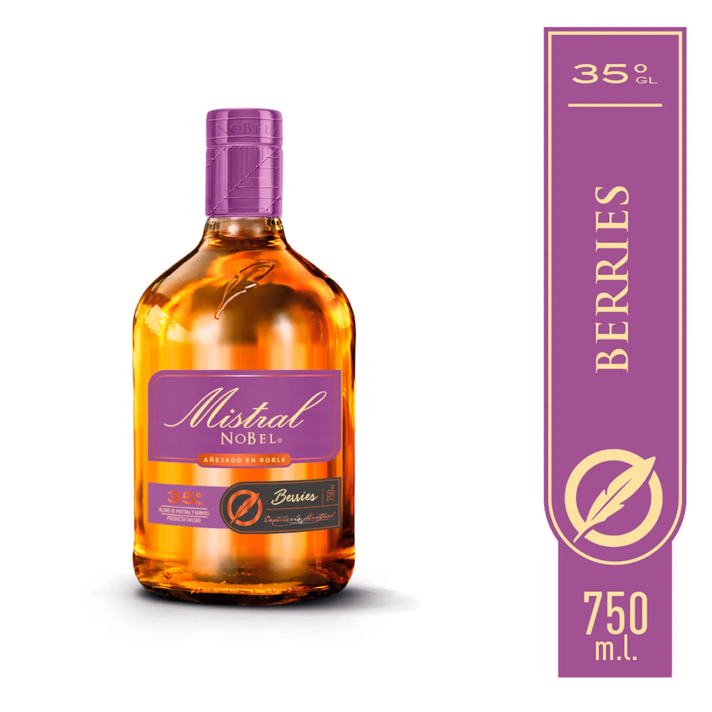 PISCO MISTRAL BERRIS 750cc (35°) 