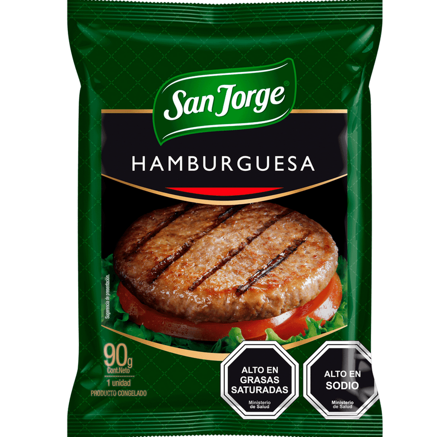 HAMBUERGESA SAN JORGE 90G
