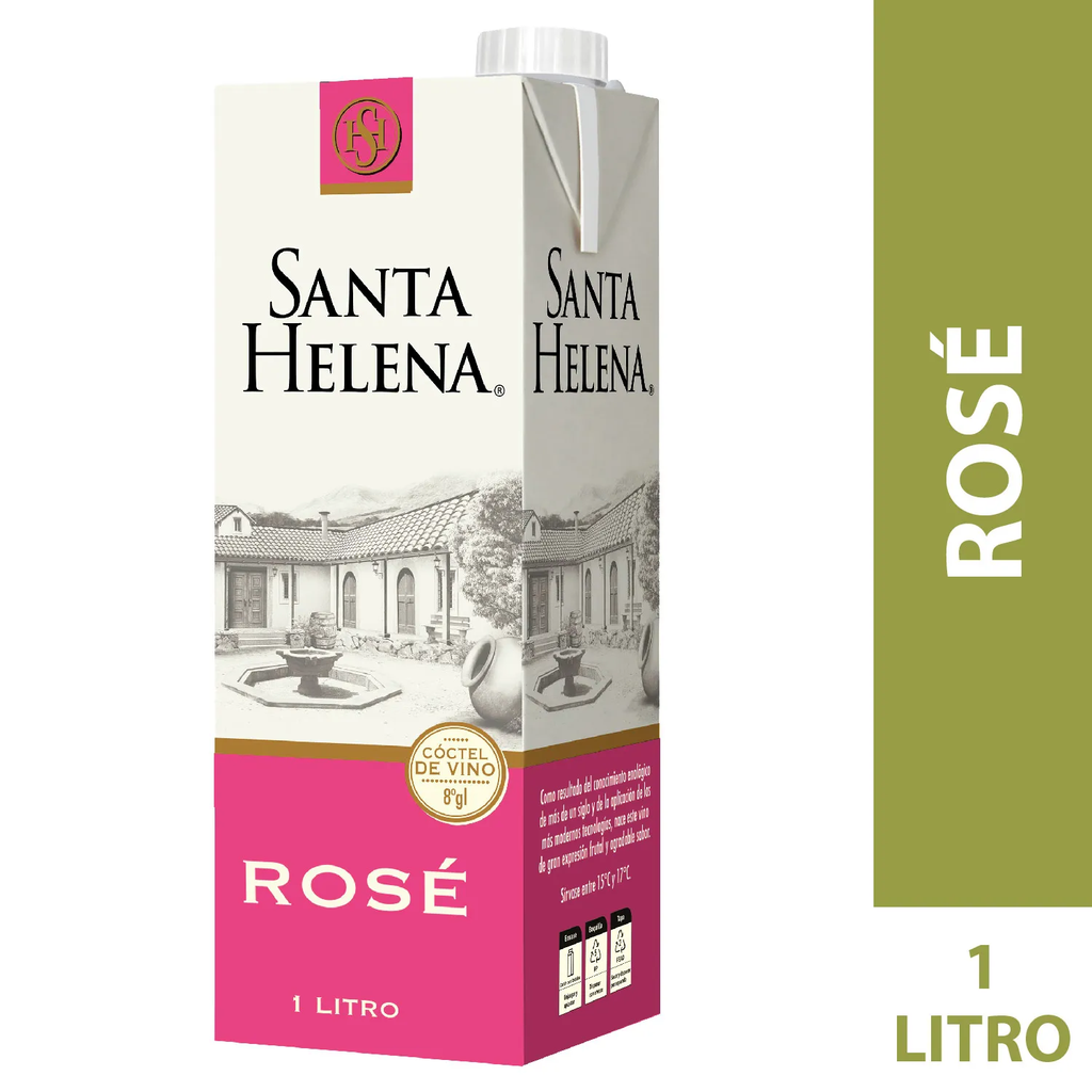 VINO SANTA HELENA ROSE 1L (11.5°)