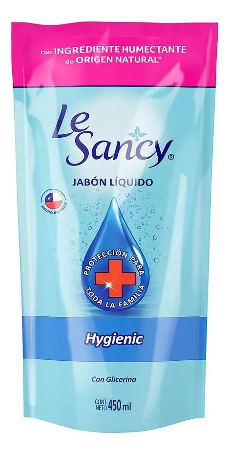 JABON LIQUIDO HYGIENIC LE SANCY 450 ML 