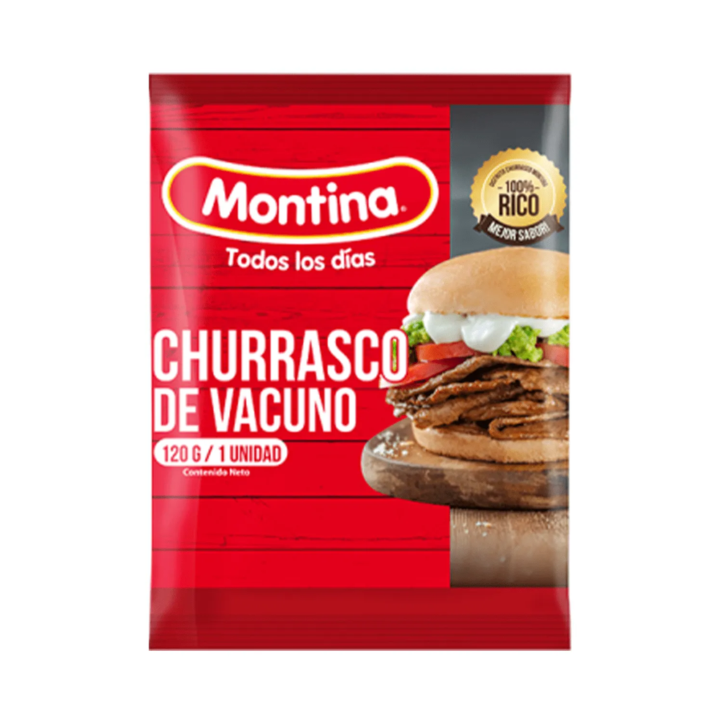 CHURRASCO VACUNO MONTINA  120 GR