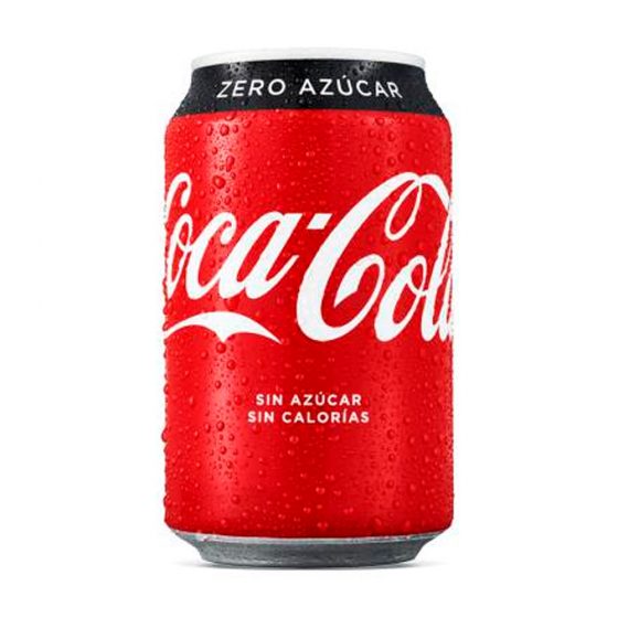 COCA COLA SIN AZUCAR LATA 350 CC