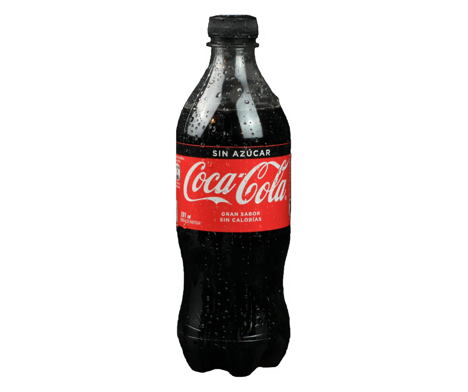 COCA COLA SIN AZUCAR 591cc PET