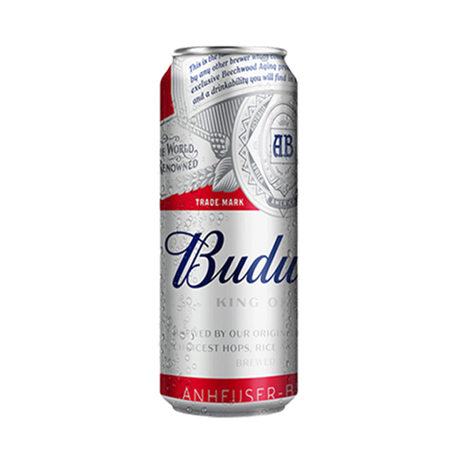 CERVEZA BUDWEISER LATON 710cc (5.0º)