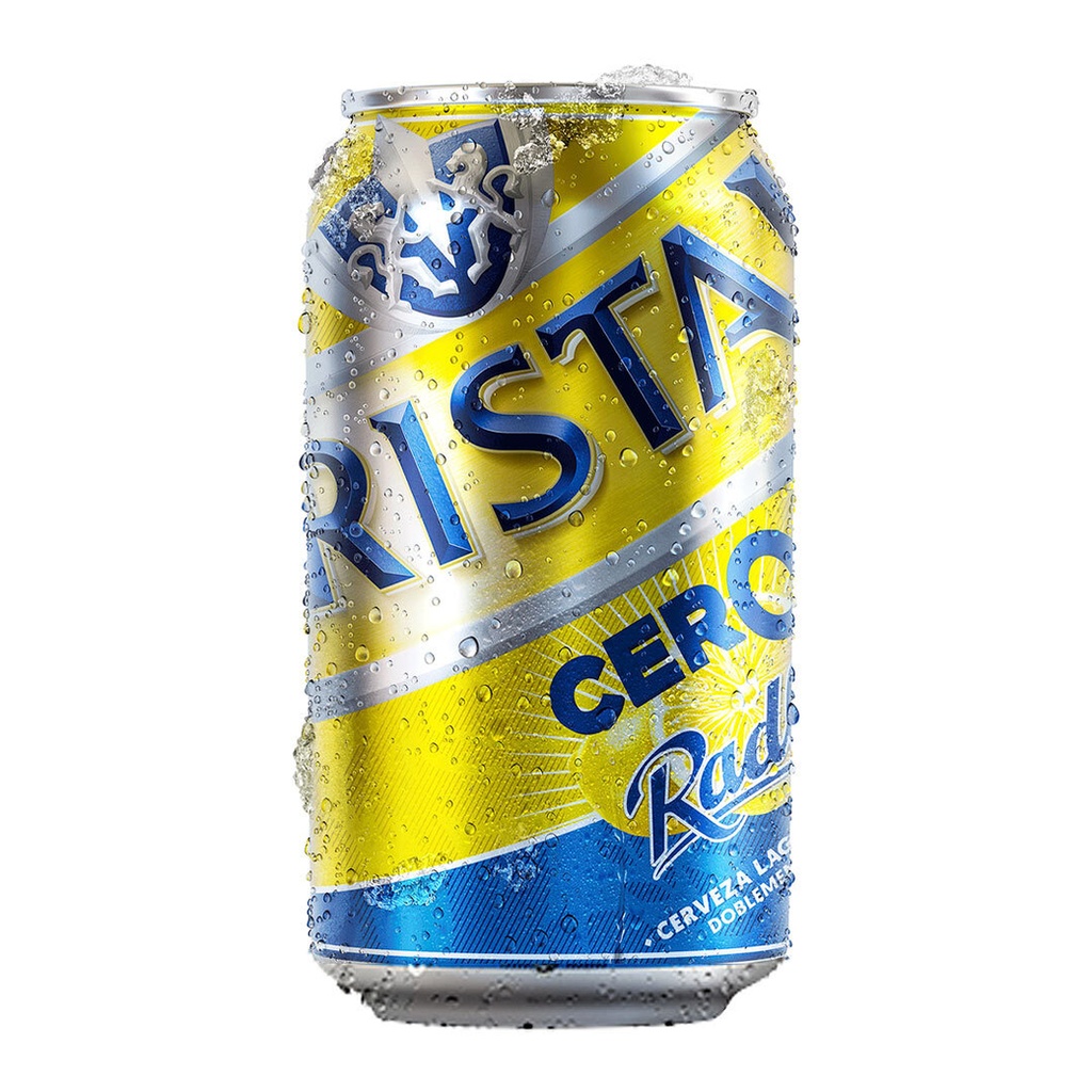 CERVEZA CRISTAL RADLER CERO 350cc (0º)