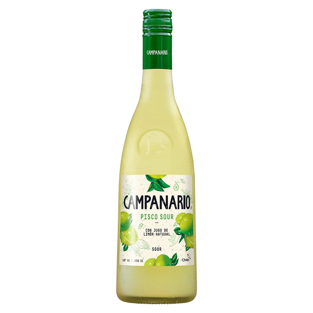 PISCO SOUR CAMPANARIO LIMON 1LT (16°)