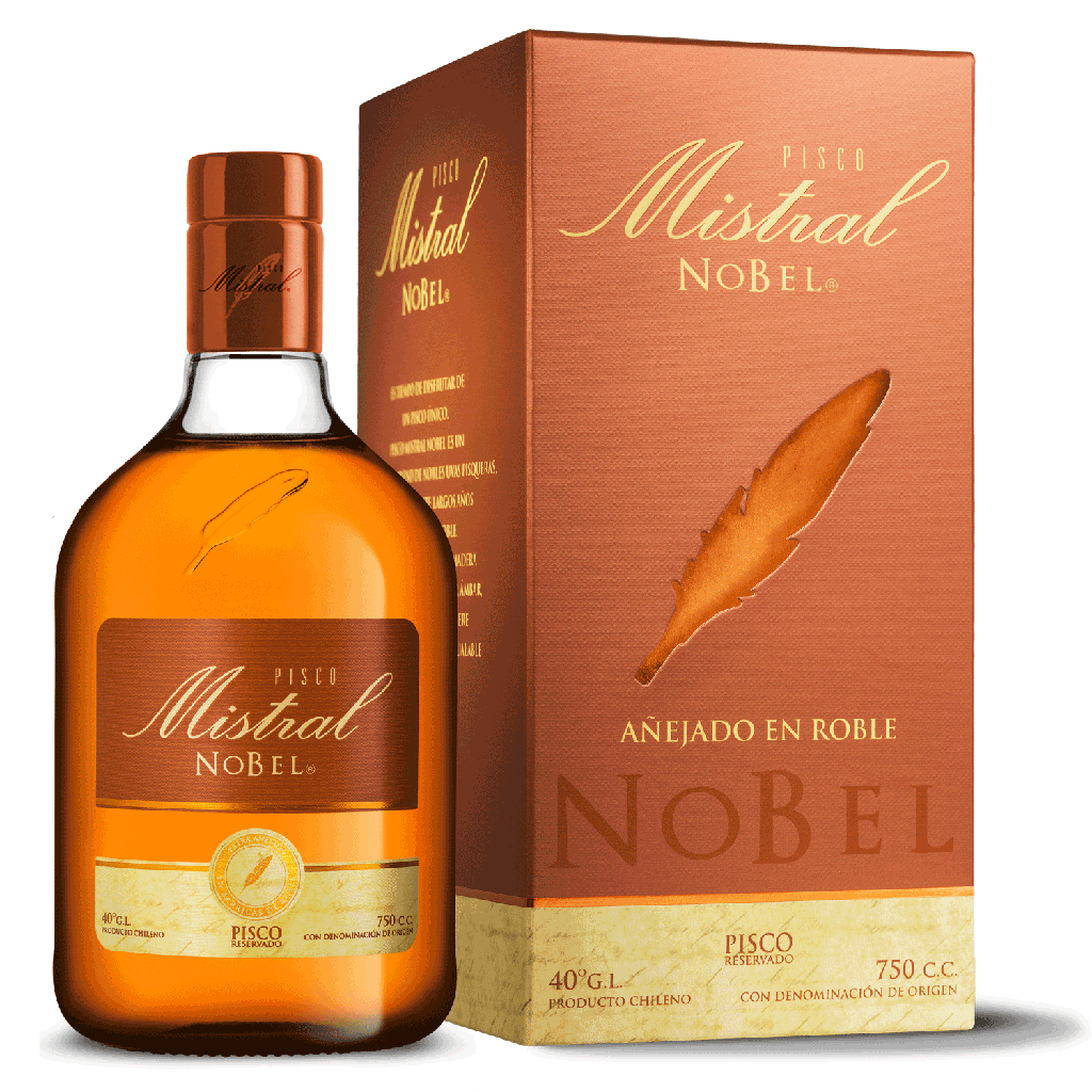 PISCO MISTRAL NOBEL 750cc (40°)