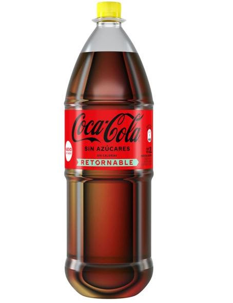 COCA COLA SIN AZUCAR RETORNABLE  3 LT