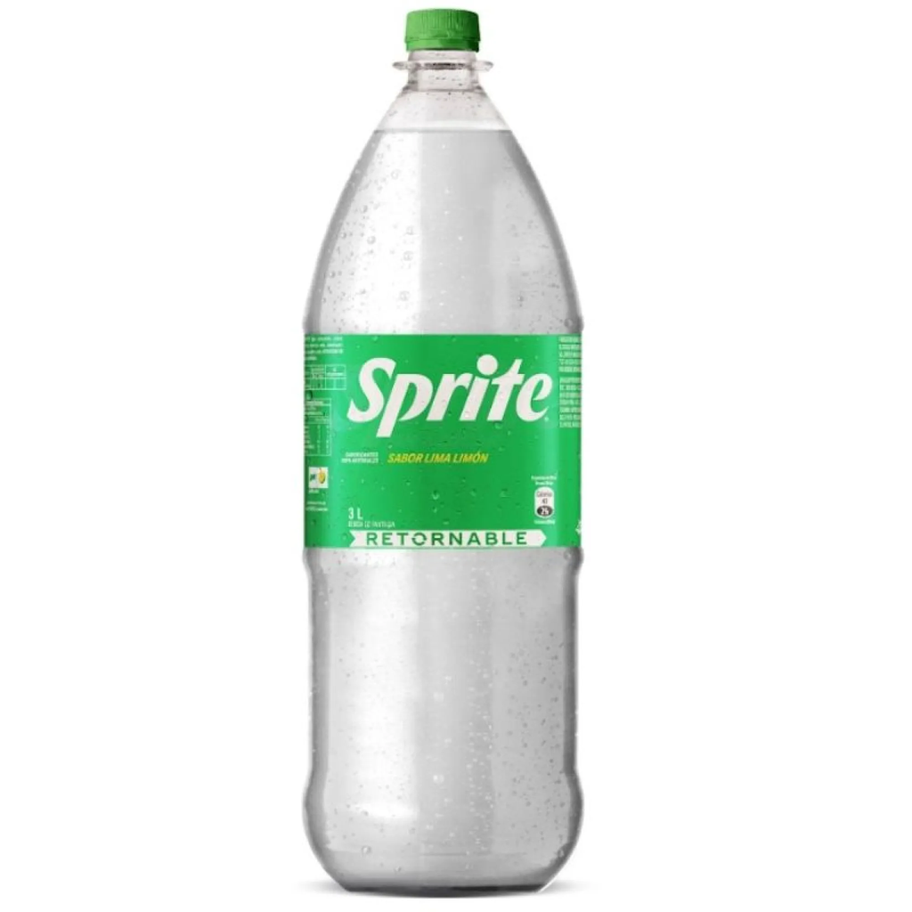 SPRITE RETORNABLE 3 LT