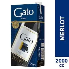 VINO GATO TETRA MERLOT 2L (12°)