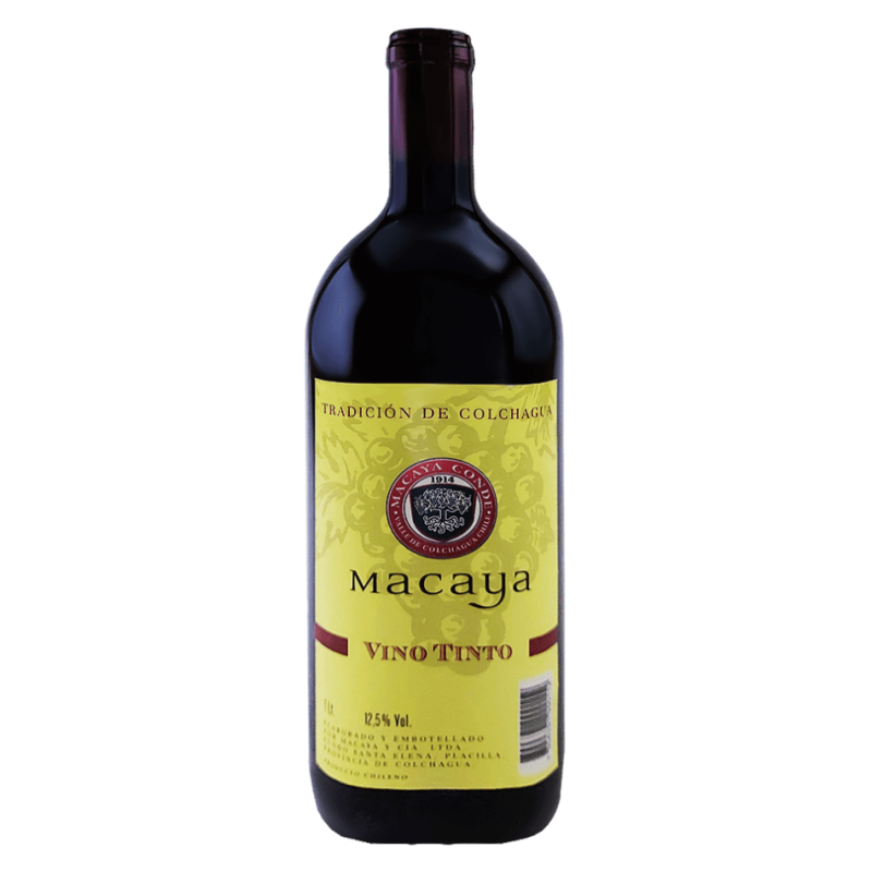 VINO MACAYA  BOTELLA 1 LT (12.5°)