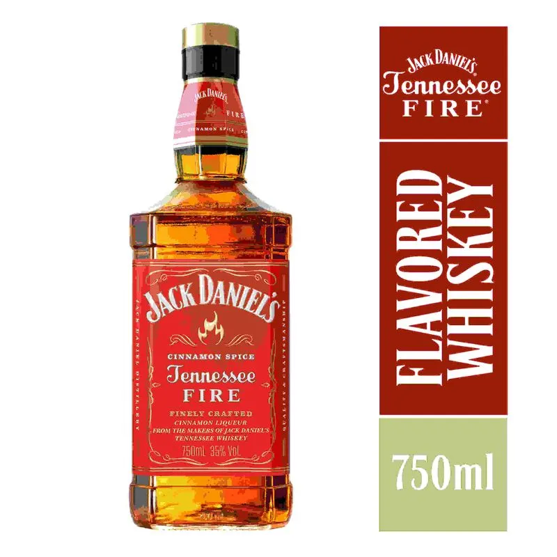WHISKEY JACK DANIELS FIRE 750cc (35°)