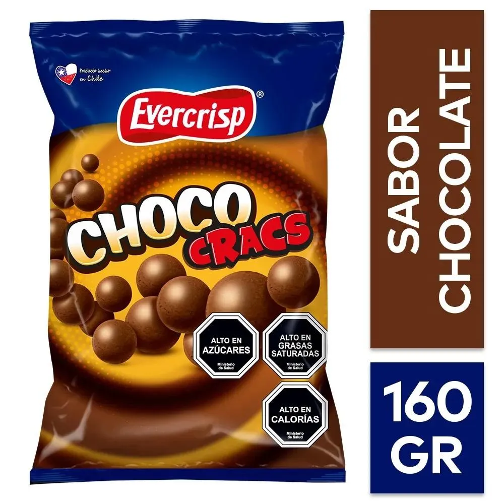 CHOCO CRACS EVERCRISP 160G