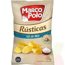 PAPAS RUSTICAS SAL DE MAR M/P 185g