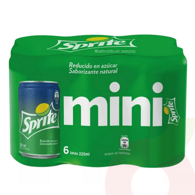 MINI LATA SPRITE 220CC X 6 UN