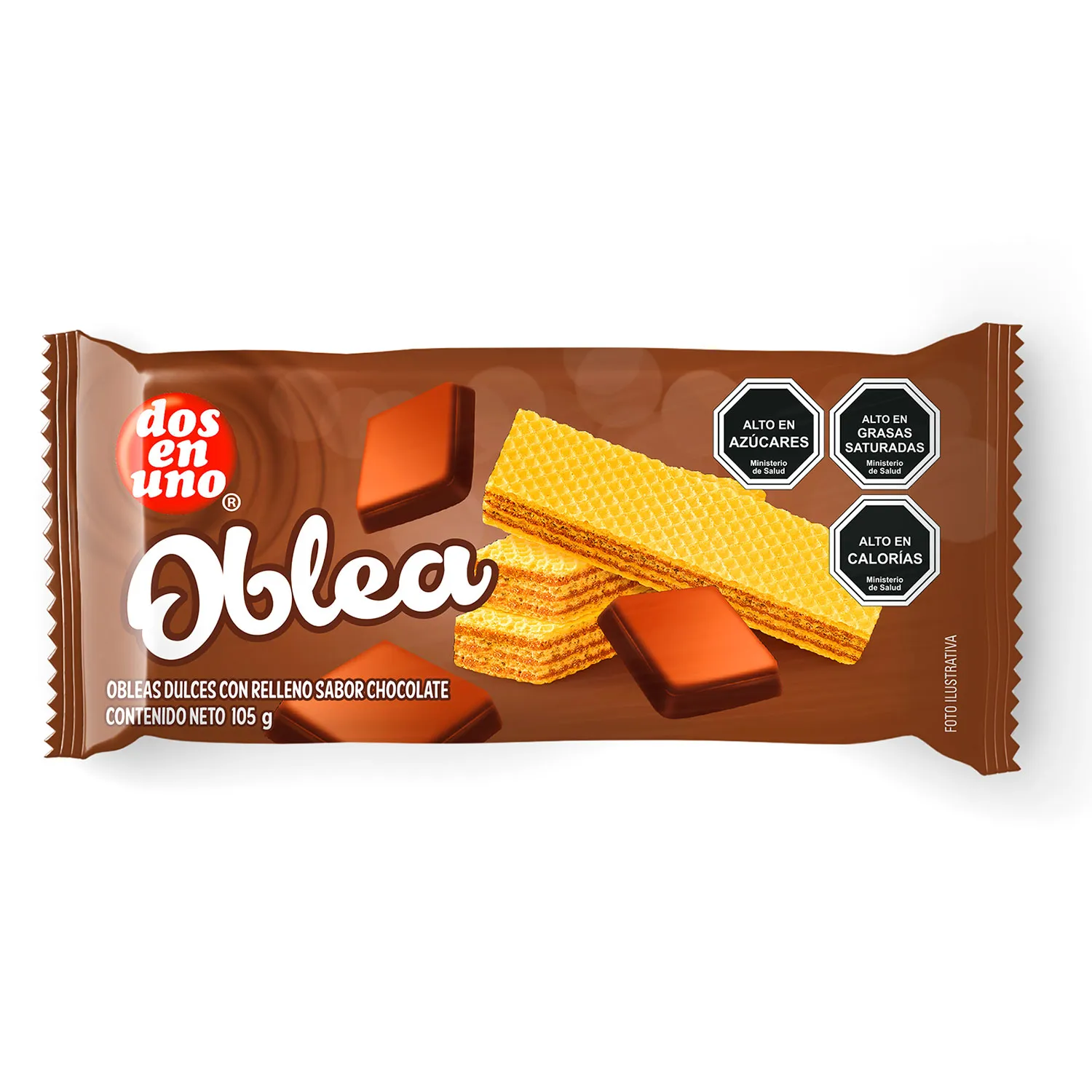 GALLETA OBLEA CHOCOLATE 105 GR