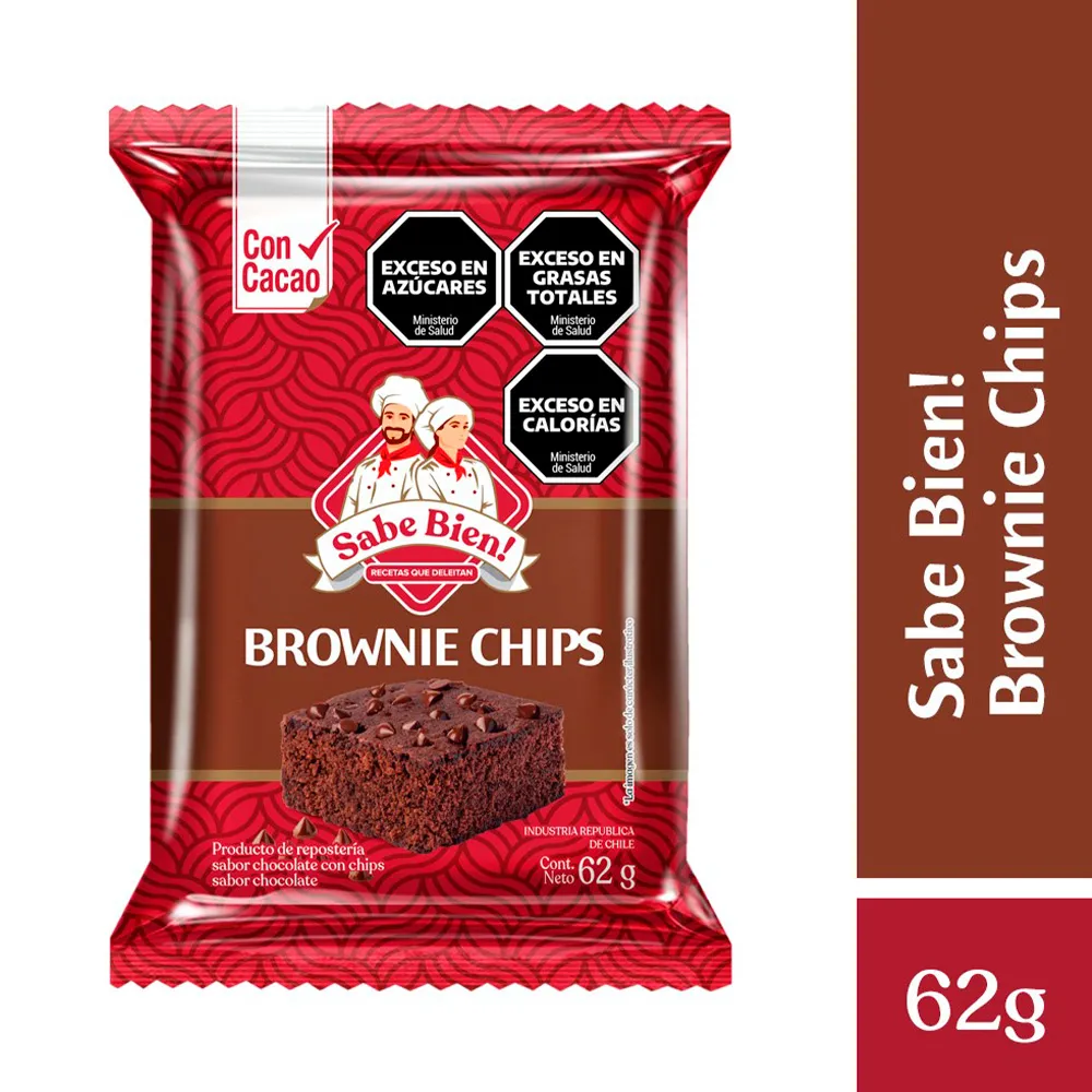 BROWNIE CHIPS 62 GR