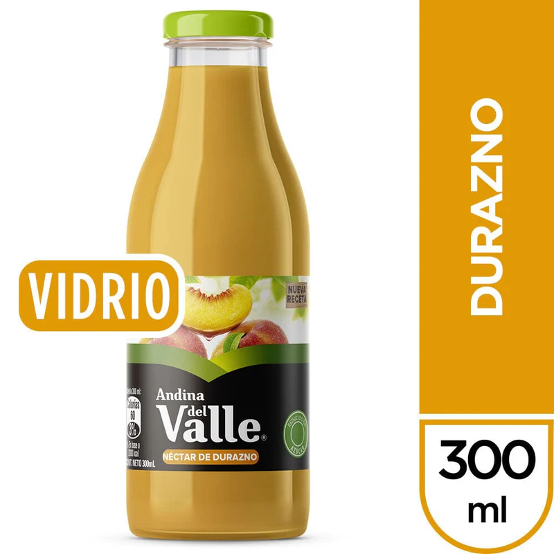 ANDINA BOCA ANCHA DURAZNO 300cc  