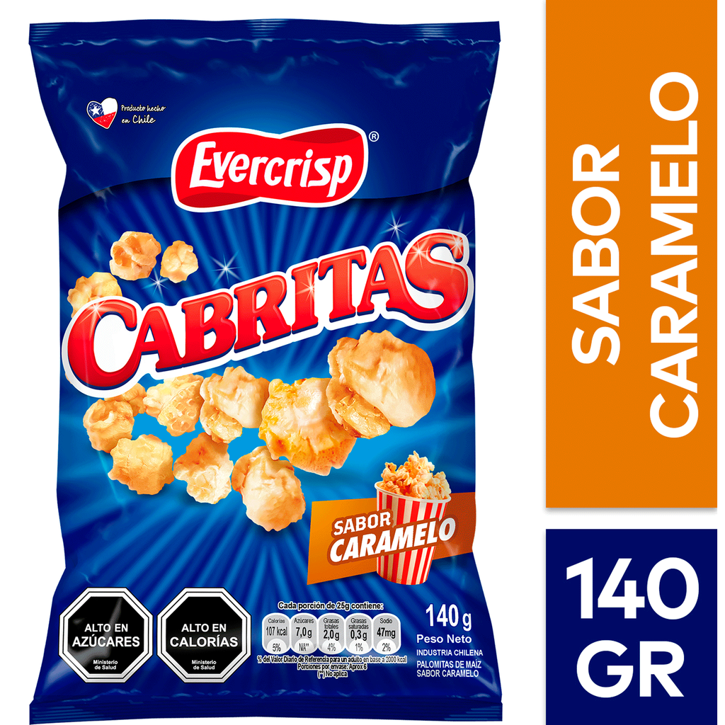 CABRITAS EVERCRISP 140 GR 