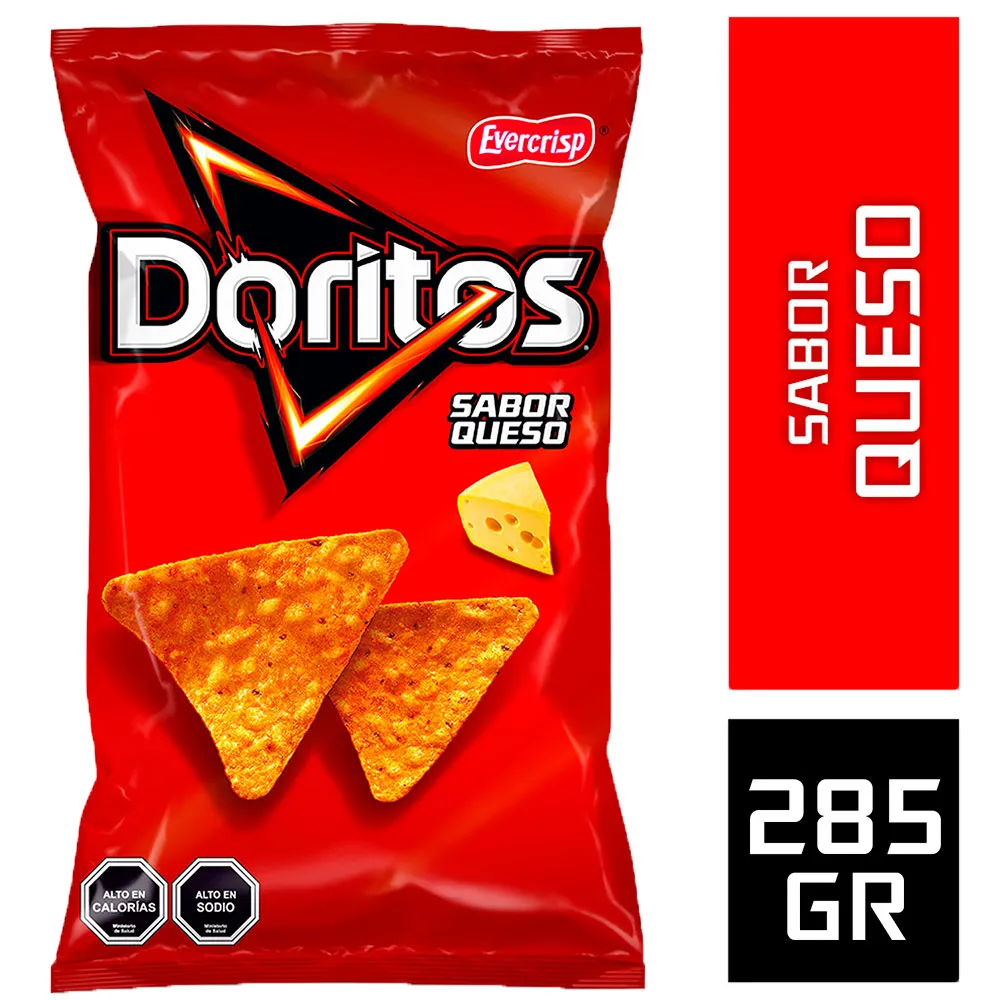 DORITOS SABOR QUESO 285G