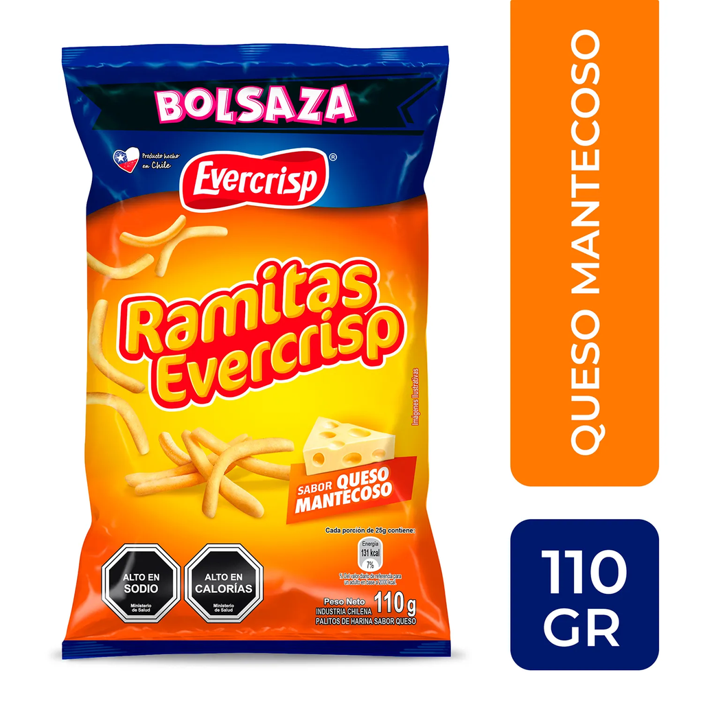 RAMITA QUESO EVERCRISP 110 GR