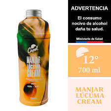 COCTEL CAPEL MANJAR LUCUMA CREAM 700CC (12°)