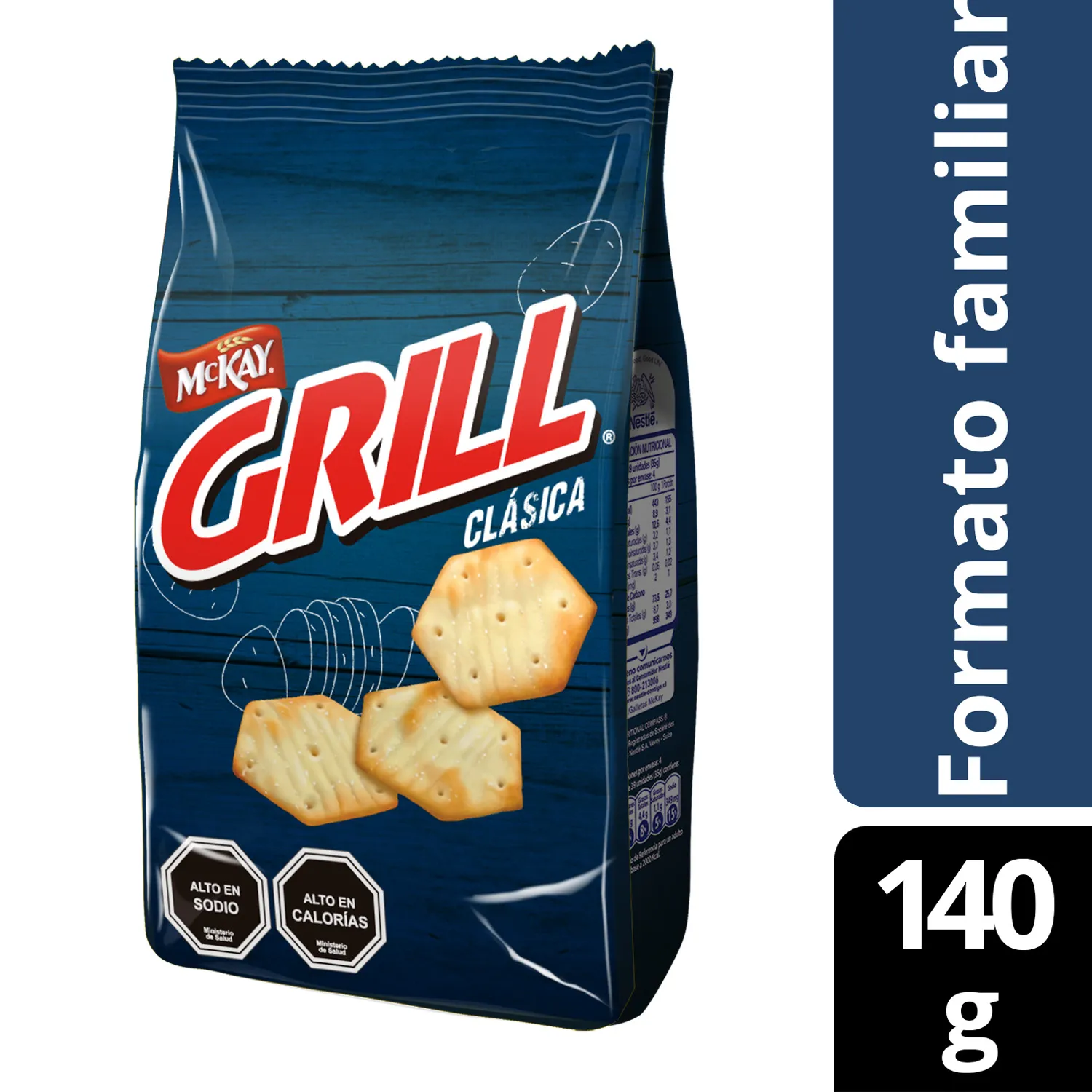 GALLETA GRILL CLASICA 140G