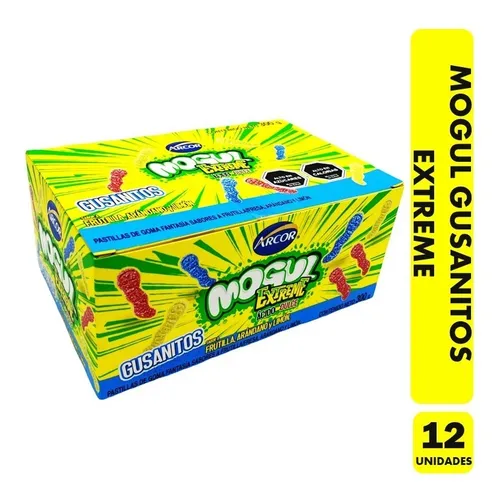 MOGUL EXTREME GUSANITOS 25g (DPX12UN)