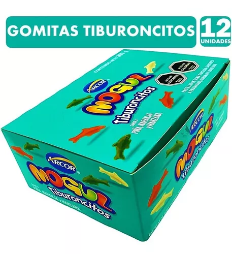 MOGUL TIBURONCITOS 25g (DPX12UN)