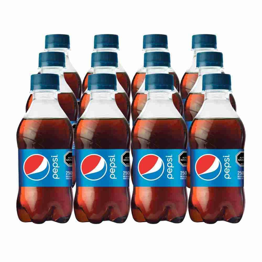 [206-5] MINI PEPSI 250ML  (DPX12UN)