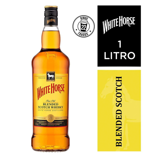 [U810-32] WHISKEY WHITE HORSE 1 LT (40°) 
