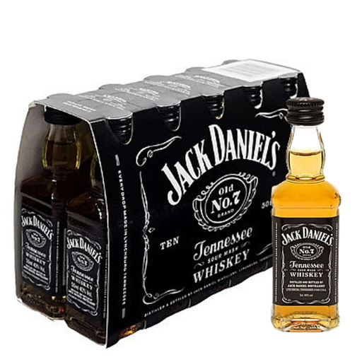 [U810-40] PETACA JACK DANIELS OLD N7 50CC (40°)