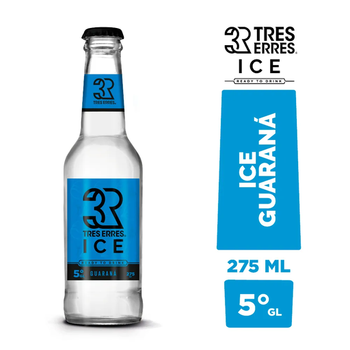 COCTEL TRES R GUARANA 275ML(5°)