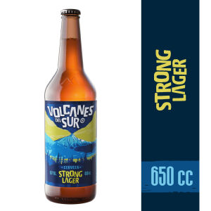 CERVEZA VOLCANES DEL SUR STRONG LAGER 650 (6.5°)